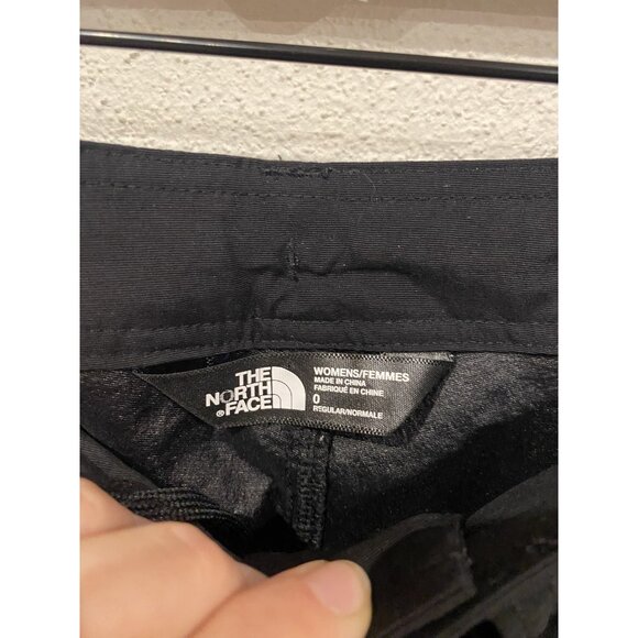 The North Face Pants Womens 0 Black Cargo Outdoor Hiking Regular Lightweight - Picture 5 of 6